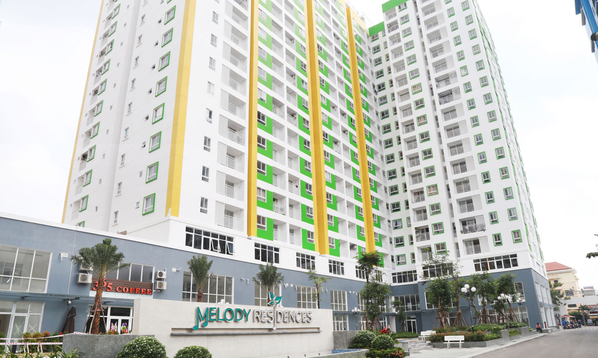 Bán căn hộ chung cư Melody Residences Tân Phú cách Chợ Võ Thành Trang 200m