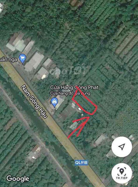 Bán đất Đường Nam Sông Hậu, Xã Song Phụng tỉnh Sóc Trăng