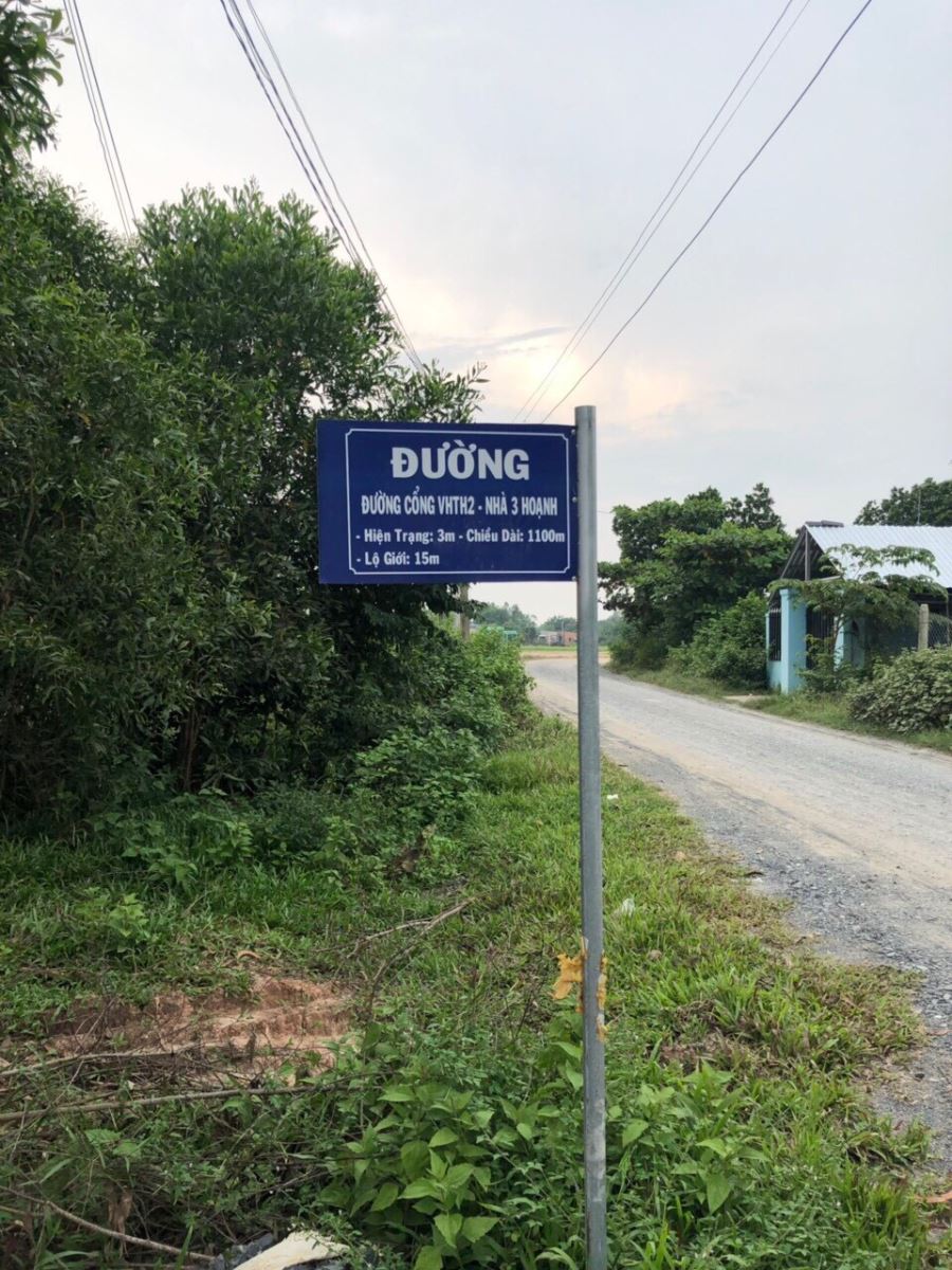Bán đất xã Hòa Khánh Nam tỉnh Long An