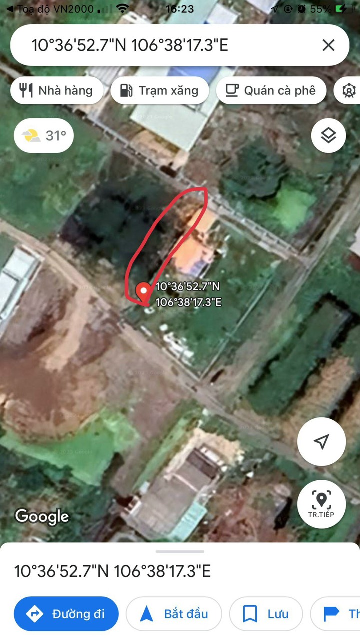 Bán đất xã Mỹ Lộc huyện Cần Giuộc tỉnh Long An