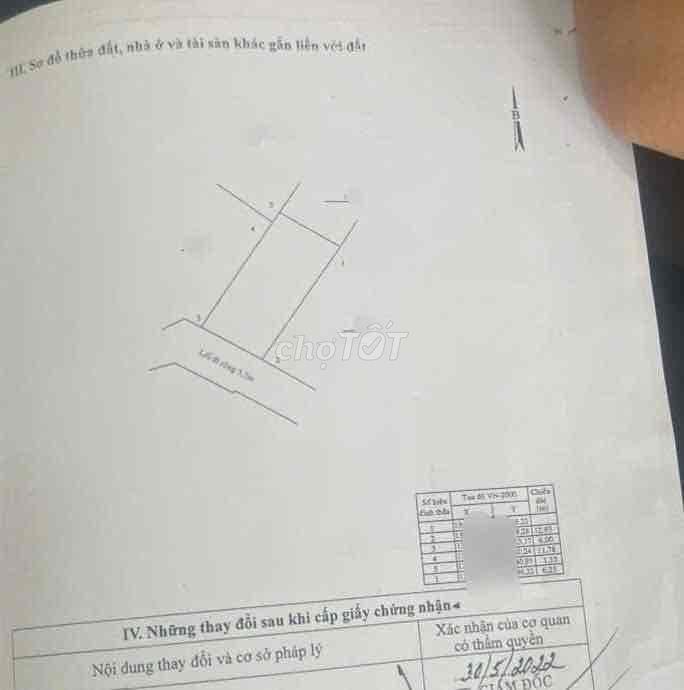 Bán nhà đường Liên Hoa, Xã Vĩnh Ngọc tỉnh Khánh Hòa