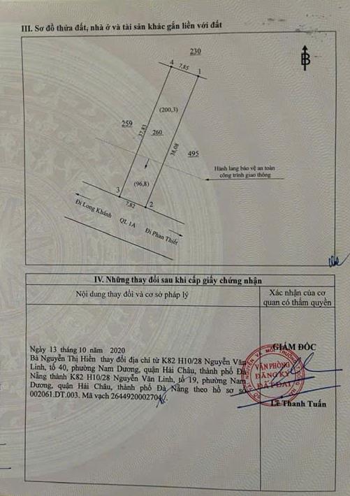 Bán nhà Đường Quốc Lộ 1A, Xã Xuân Tâm tỉnh Đồng Nai