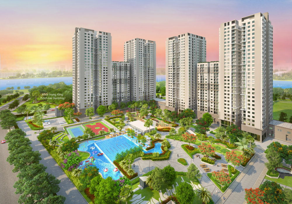 Bán căn hộ chung cư Saigon South Residences, Quận 7, 71.42m², Giá 2,720 tỷ