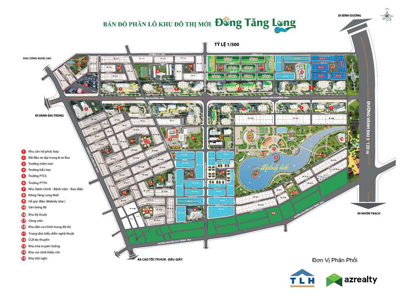 Dự án Khu đô thị Đông Tăng Long, Quận 9, 149m², Giá 43 triệu/m²